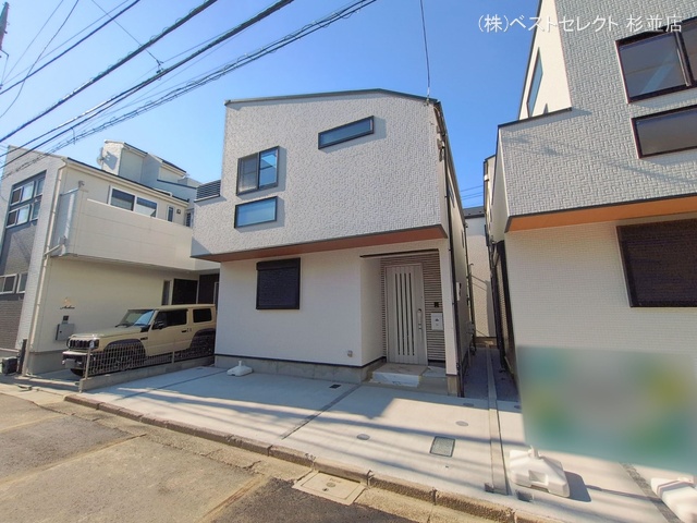 東京都中野区大和町４丁目の新築戸建て完成写真 2026年1月15日撮影