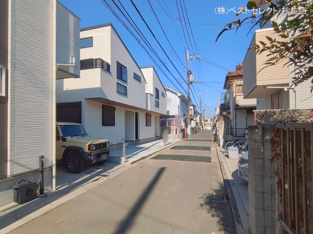 東京都中野区大和町４丁目の新築戸建て完成写真 2026年1月15日撮影