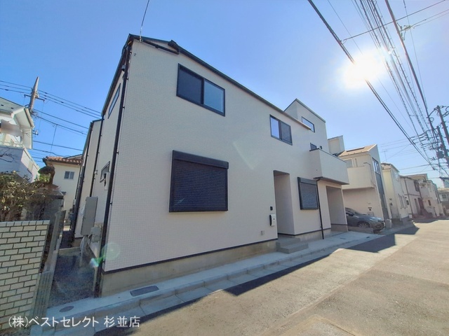 東京都中野区大和町４丁目の新築戸建て完成写真 2026年1月15日撮影