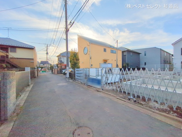 東京都杉並区本天沼３丁目の新築戸建て基礎写真 2025年12月22日撮影