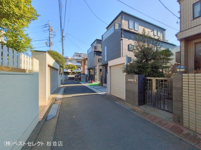 東京都中野区沼袋2丁目の新築戸建て完成写真 2026年1月15日撮影