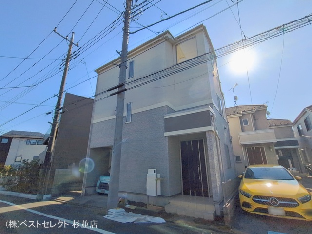 東京都中野区江原町１丁目の中古戸建て外構写真 2026年1月15日撮影