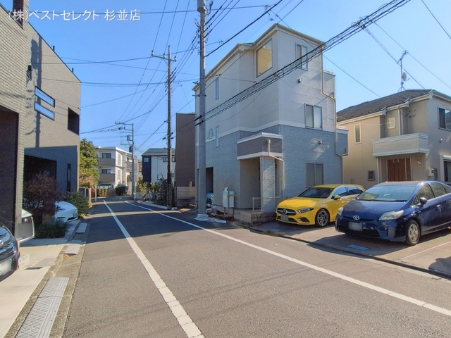 東京都中野区江原町１丁目の中古戸建て外構写真 2026年1月15日撮影