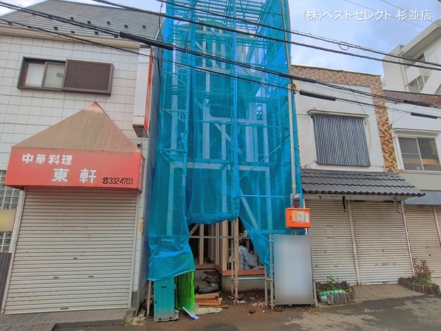 東京都杉並区高井戸東２丁目の新築戸建て上棟写真 2026年3月31日撮影