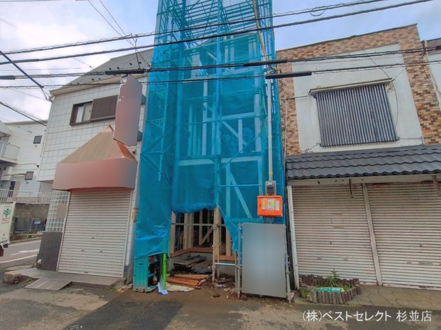 東京都杉並区高井戸東２丁目の新築戸建て上棟写真 2026年3月31日撮影