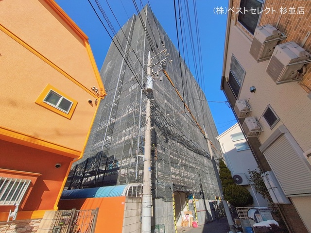 東京都杉並区梅里２丁目のマンション『新高円寺ロイヤルマンション』外観写真 2026年2月8日撮影