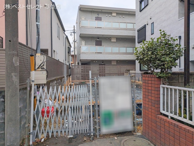 東京都中野区新井1丁目の新築戸建て基礎写真 2026年2月16日撮影