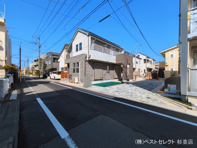 東京都杉並区下井草３丁目の新築戸建て完成写真 2026年3月4日撮影