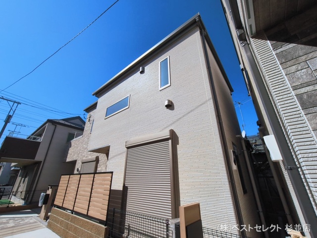 東京都杉並区下井草3丁目の新築戸建て完成写真 2026年3月4日撮影