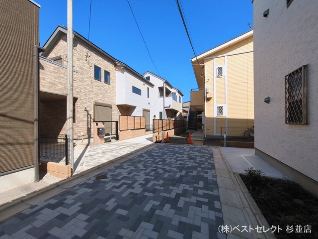 東京都杉並区下井草3丁目の新築戸建て完成写真 2026年3月4日撮影