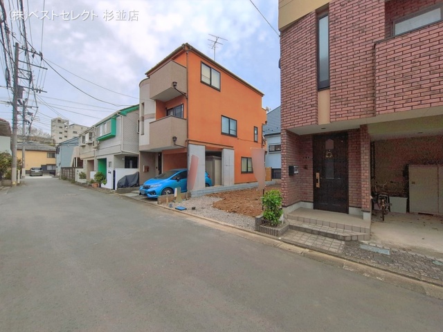 東京都杉並区上高井戸１丁目の新築戸建て更地・土地写真 2026年4月8日撮影