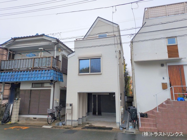 東京都江戸川区船堀２丁目の新築戸建て外構写真 2025年12月23日撮影