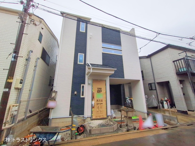 東京都江戸川区江戸川5丁目の新築戸建て外構写真 2025年12月23日撮影