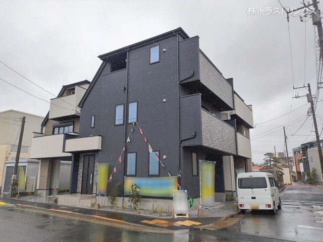 東京都江戸川区鹿骨１丁目の新築戸建て完成写真 2026年2月24日撮影