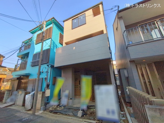 東京都江戸川区東葛西２丁目の新築戸建て外構写真 2026年1月12日撮影