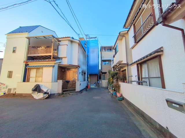 東京都墨田区東向島４丁目の新築戸建て上棟写真 2025年12月17日撮影