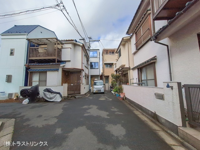 東京都墨田区東向島４丁目の新築戸建て外構写真 2026年2月17日撮影