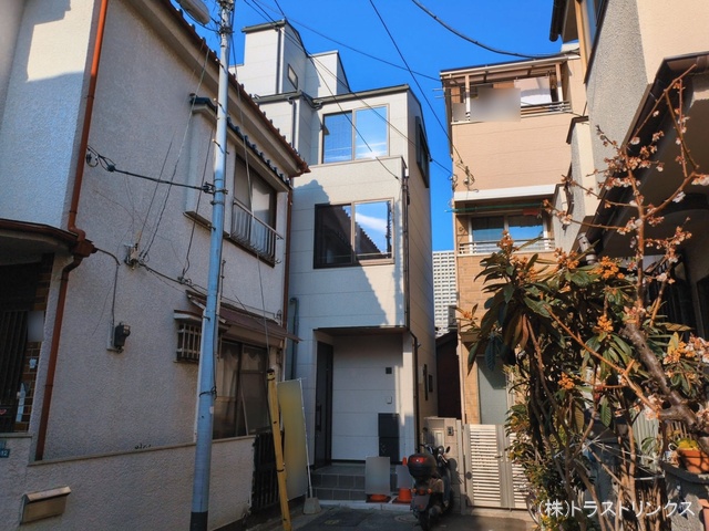 東京都墨田区東向島４丁目の新築戸建て完成写真 2026年3月11日撮影