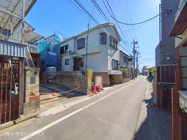 東京都江戸川区大杉4丁目の新築戸建てシート写真 2026年2月2日撮影