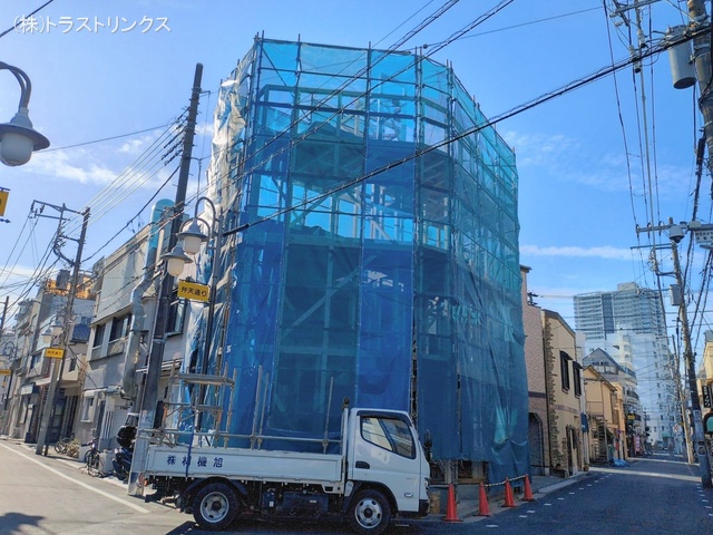 東京都江戸川区平井6丁目の新築戸建て上棟写真 2026年2月4日撮影