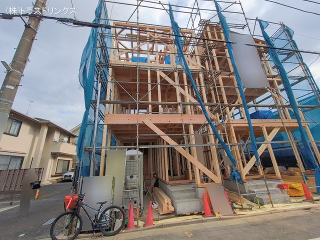 東京都江戸川区西小岩４丁目の新築戸建て上棟写真 2026年2月15日撮影