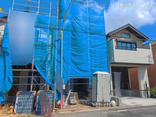 東京都江戸川区北小岩７丁目の新築戸建てシート写真 2026年4月15日撮影