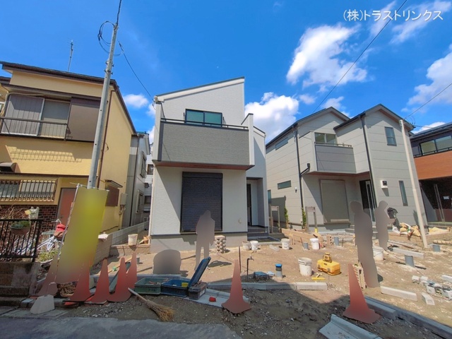 東京都江戸川区大杉２丁目の新築戸建て外構写真 2026年4月5日撮影