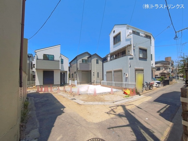 東京都江戸川区大杉2丁目の新築戸建て外構写真 2026年5月17日撮影