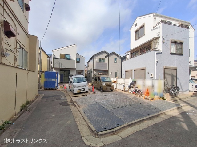 東京都江戸川区大杉２丁目の新築戸建て外構写真 2026年2月23日撮影