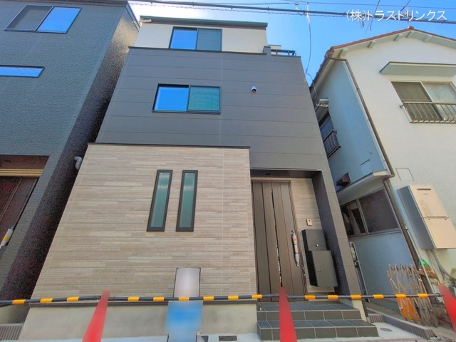 東京都江東区大島７丁目の新築戸建て外構写真 2026年4月7日撮影