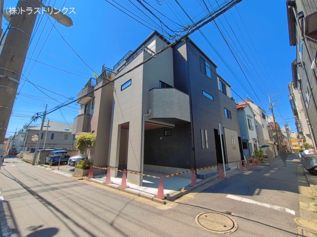 東京都江東区大島７丁目の新築戸建て外構写真 2026年4月7日撮影