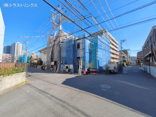 東京都江戸川区南葛西3丁目の新築戸建て上棟写真 2026年2月2日撮影