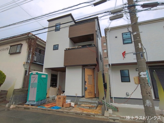 東京都江戸川区南葛西３丁目の新築戸建て外構写真 2026年4月6日撮影