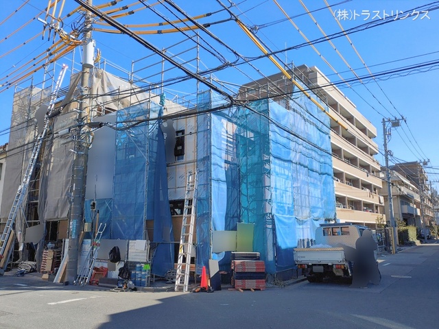 東京都江戸川区南葛西３丁目の新築戸建てシート写真 2026年2月2日撮影