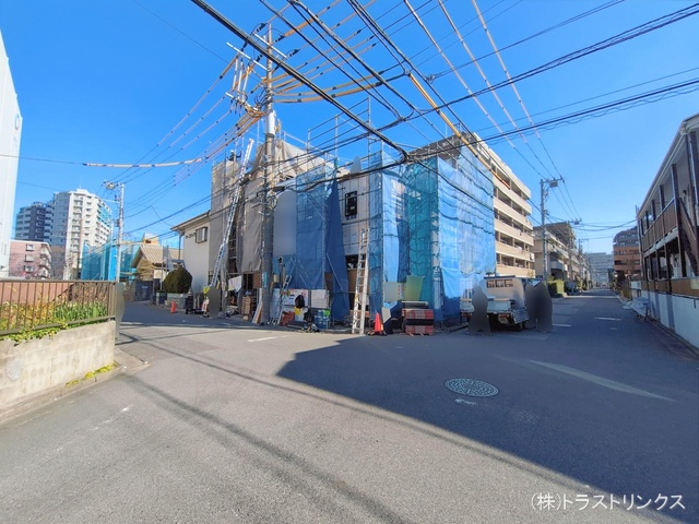 東京都江戸川区南葛西３丁目の新築戸建てシート写真 2026年2月2日撮影