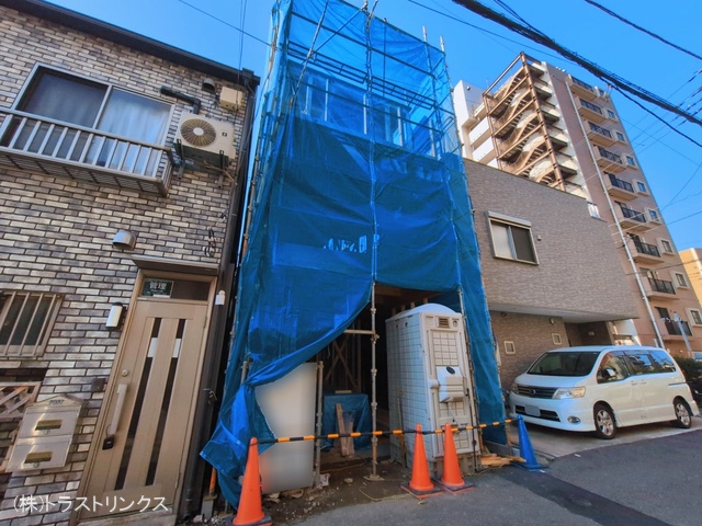 東京都墨田区八広４丁目の新築戸建て上棟写真 2026年3月11日撮影