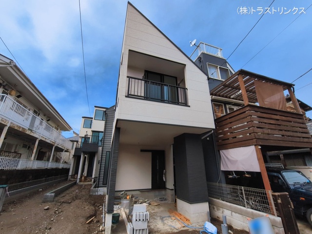 東京都江戸川区江戸川３丁目の新築戸建て外構写真 2026年3月3日撮影