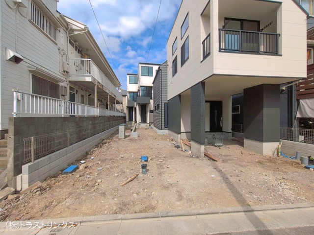 東京都江戸川区江戸川３丁目の新築戸建て外構写真 2026年4月14日撮影