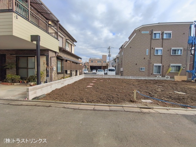 東京都江戸川区南篠崎町1丁目の新築戸建て更地・土地写真 2026年2月11日撮影