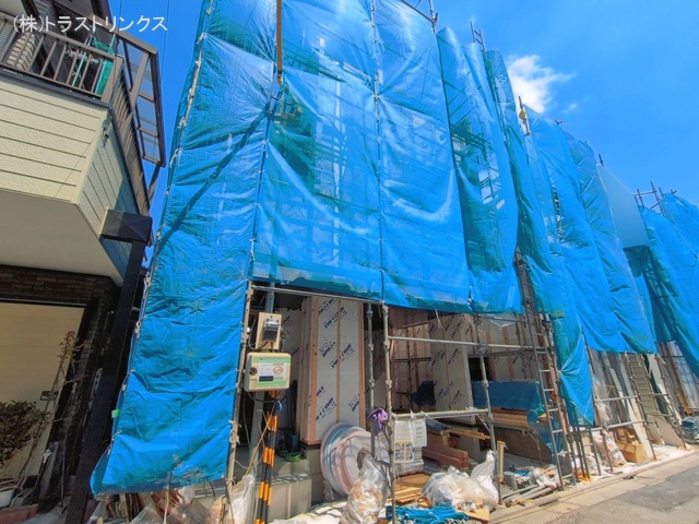 東京都江戸川区南篠崎町１丁目の新築戸建てシート写真 2026年4月15日撮影