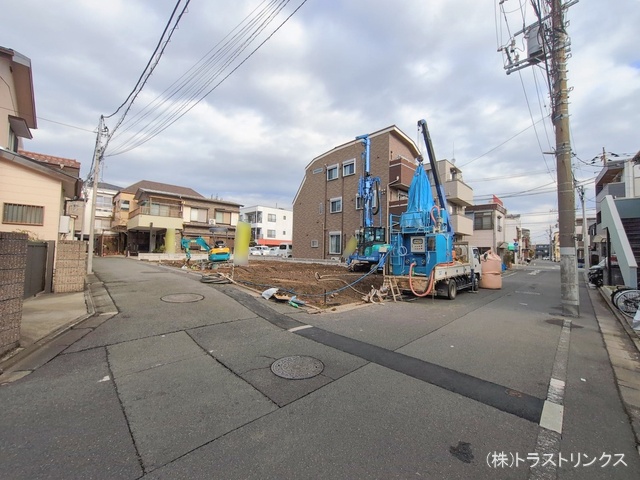 東京都江戸川区南篠崎町１丁目の新築戸建て更地・土地写真 2026年2月11日撮影