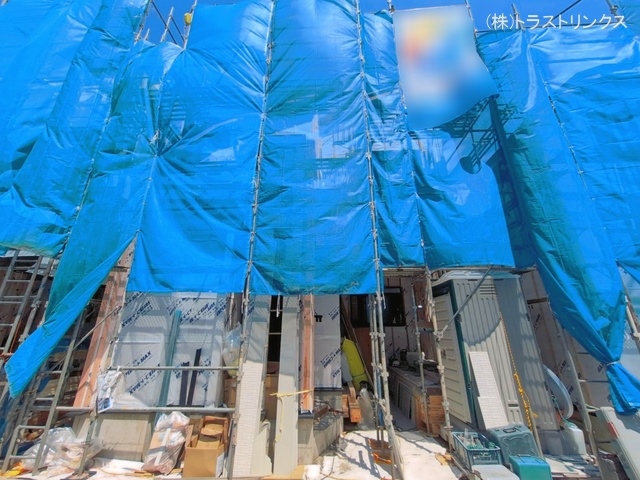 東京都江戸川区南篠崎町１丁目の新築戸建てシート写真 2026年4月15日撮影