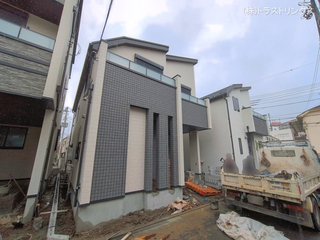 東京都江戸川区南篠崎町１丁目の新築戸建て外構写真 2026年5月21日撮影