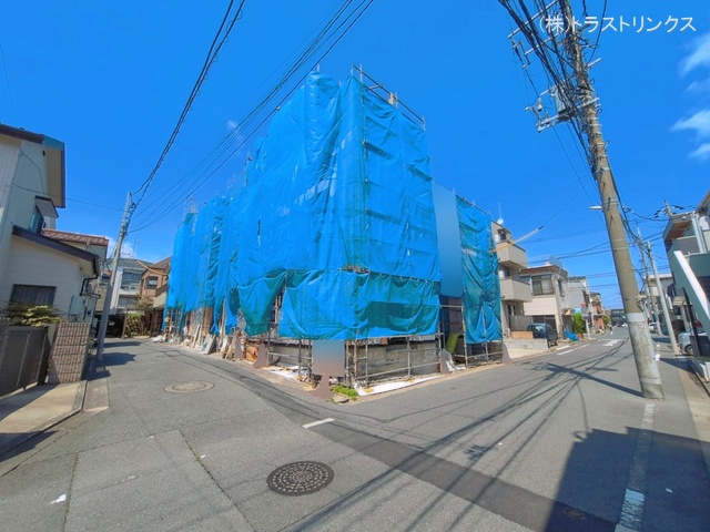 東京都江戸川区南篠崎町１丁目の新築戸建てシート写真 2026年4月15日撮影