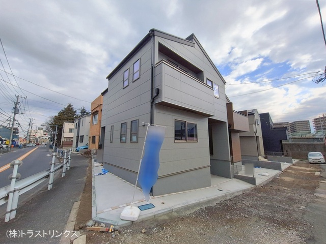 東京都江戸川区江戸川5丁目の新築戸建て外構写真 2026年2月12日撮影