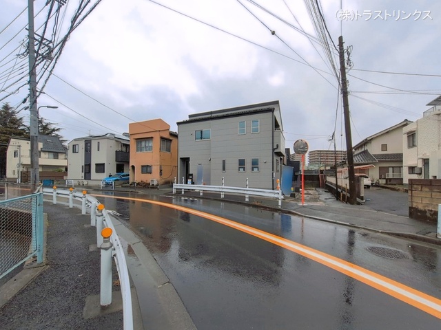 東京都江戸川区江戸川５丁目の新築戸建て外構写真 2026年3月25日撮影