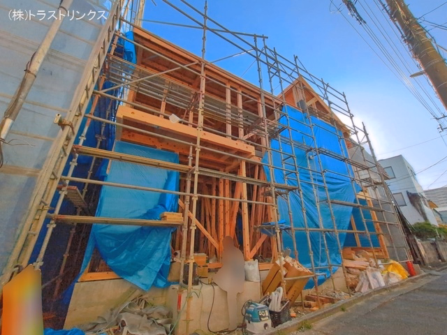 新築戸建て 江戸川区平井8期 2号棟 上棟