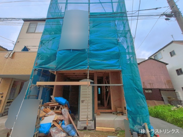 東京都江戸川区松島２丁目の新築戸建て上棟写真 2026年4月20日撮影