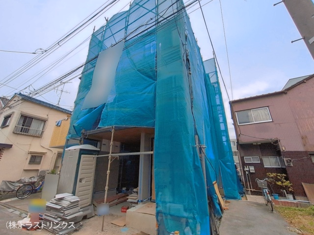 東京都江戸川区松島2丁目の新築戸建てシート写真 2026年6月1日撮影