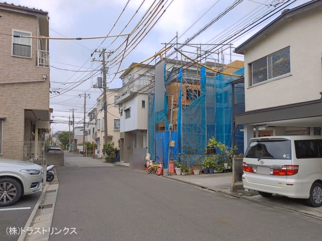 江戸川区春江町5丁目(戸建)01 上棟